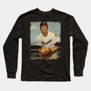 Phil Niekro - Hall of Fame Pitcher, 1981 Long Sleeve T-Shirt